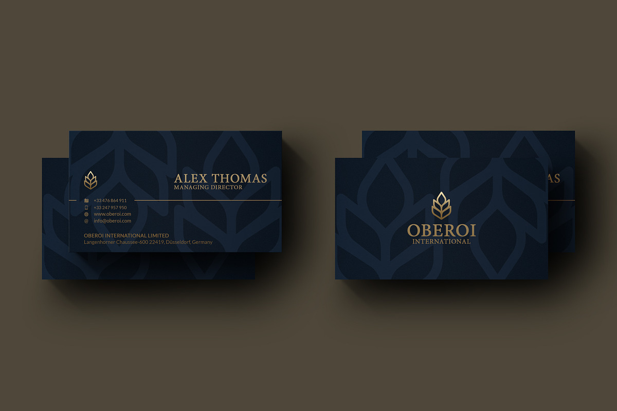 Luxury Business Card, a Business Card Template by Marvel (Photo 4 of 5)