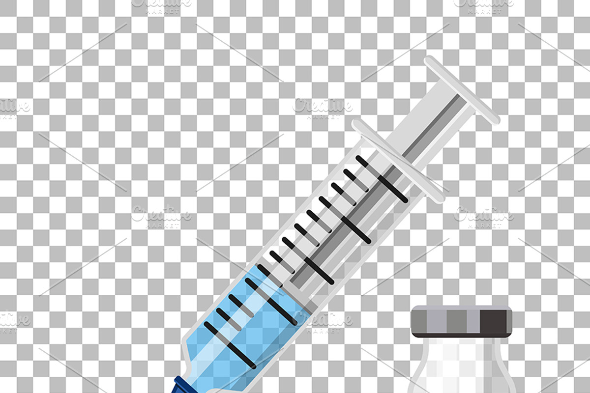 Vaccination Concepts with Syringe, a Healthcare Illustration by TAlex (Photo 5 of 6)
