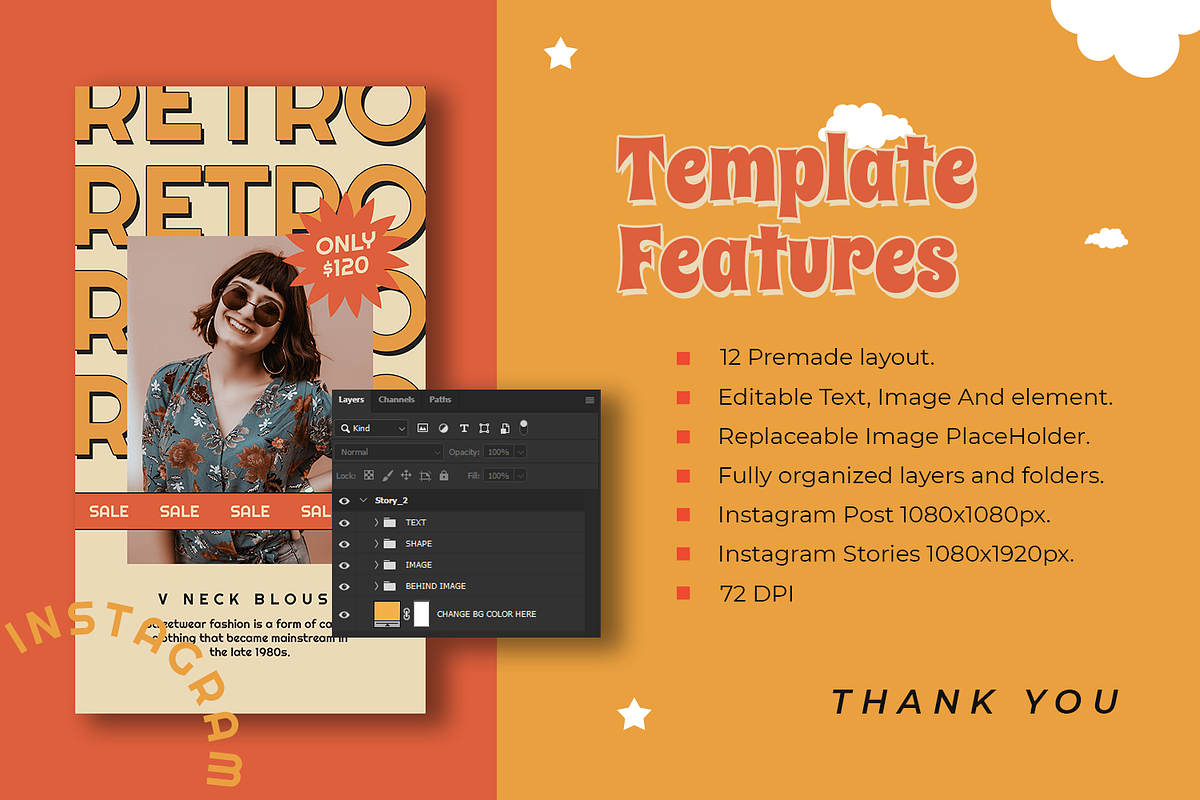 Juonime Instagram Template, a Social Media Template by Creatchees.std (Photo 5 of 5)