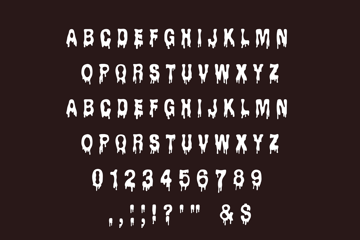 Terrible| Handwritten font, a Handwritten Font by Sirinart (Photo 2 of 5)