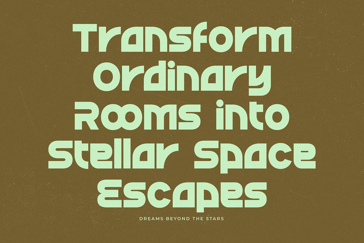 Sound Groove Retro Display Font, a Sans Serif Font by timelesstype.co (Photo 10 of 15)