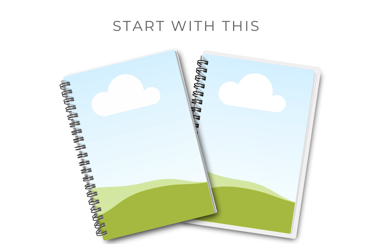 Wirebound Notebook Mockup for Canva, a Books & Magazine Mockup by Mockup Scene (Photo 12 of 15)
