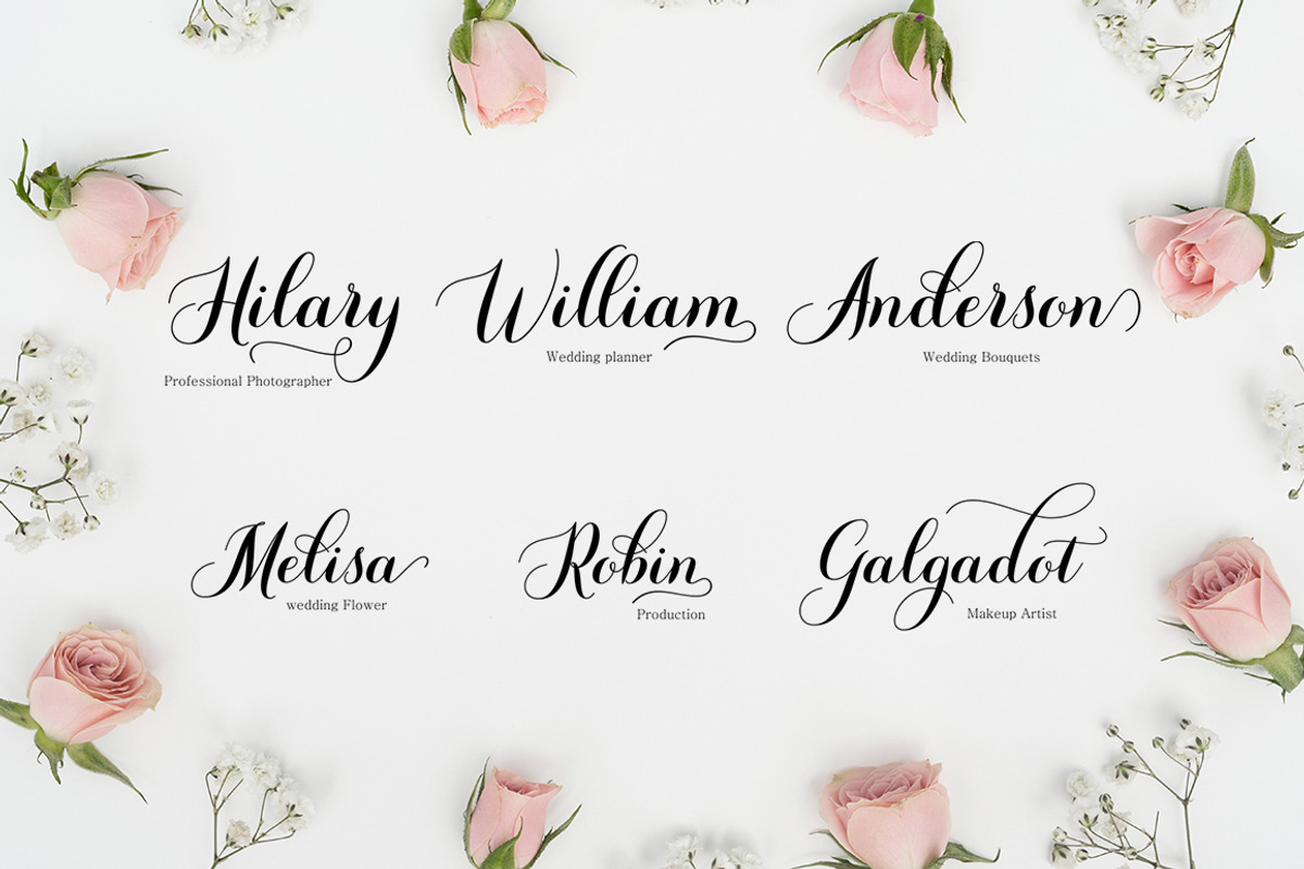Goldie Script, a Script Font by Straight.co (Photo 7 of 7)