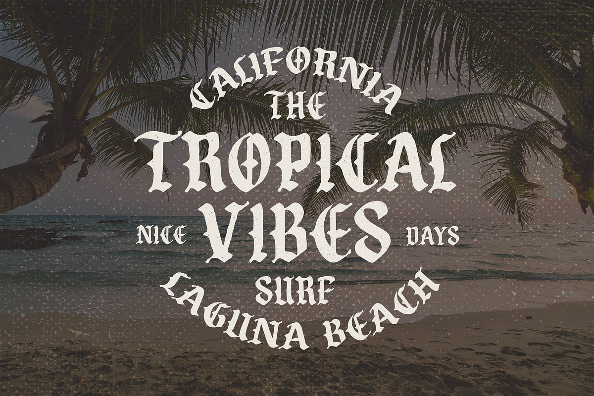 Cristone Blackletter Font, a Blackletter Font by Blankids Studio (Photo 3 of 6)