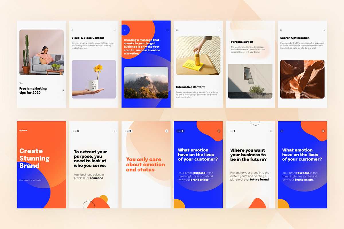 168 Creative Instagram Templates, a Social Media Template by Vladislav Muslakov (Photo 18 of 20)