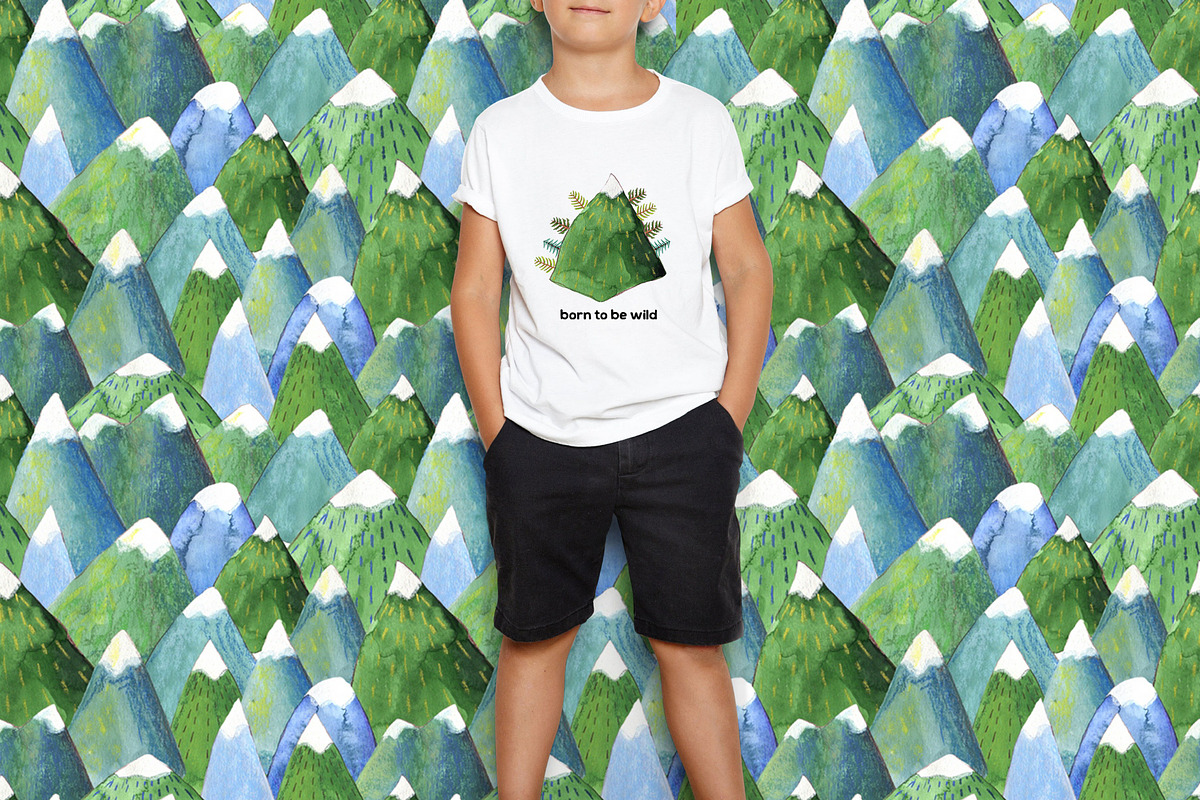 Mountain Meadows - watercolor set, an Object Graphic by Satika (Photo 14 of 15)