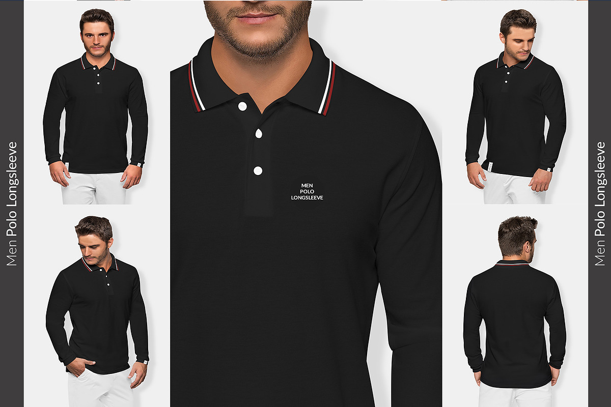 POLO SHIRT BUNDLE 29xMock-ups + DEMO, a Books & Magazine Mockup by Apparel_Mockups (Photo 12 of 29)