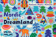 Nordic Dreamland, an Object Illustration by PenguinHouse (Thumbnail 1 of 15)