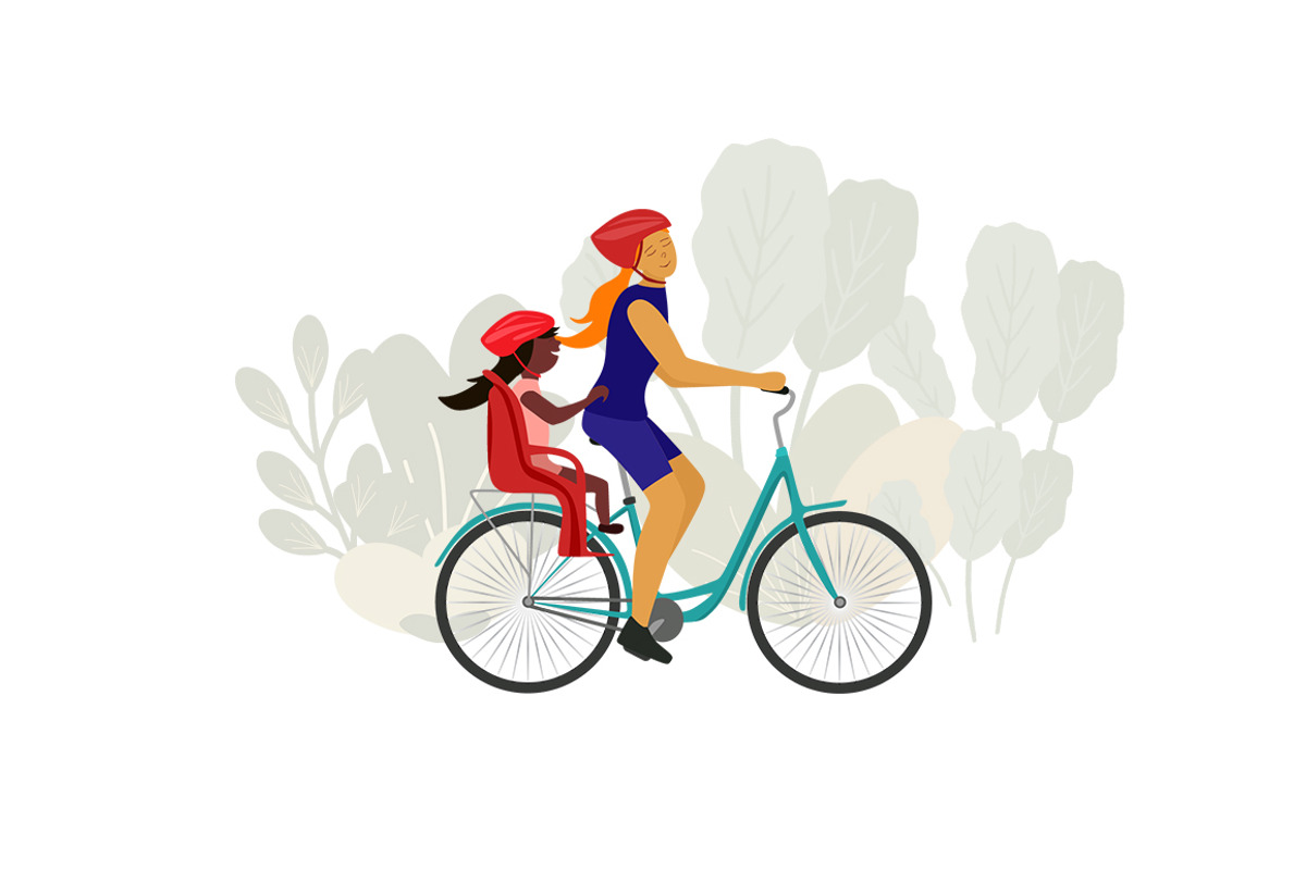 Bike / bicycle vector set, an Illustration by land art (Photo 3 of 20)