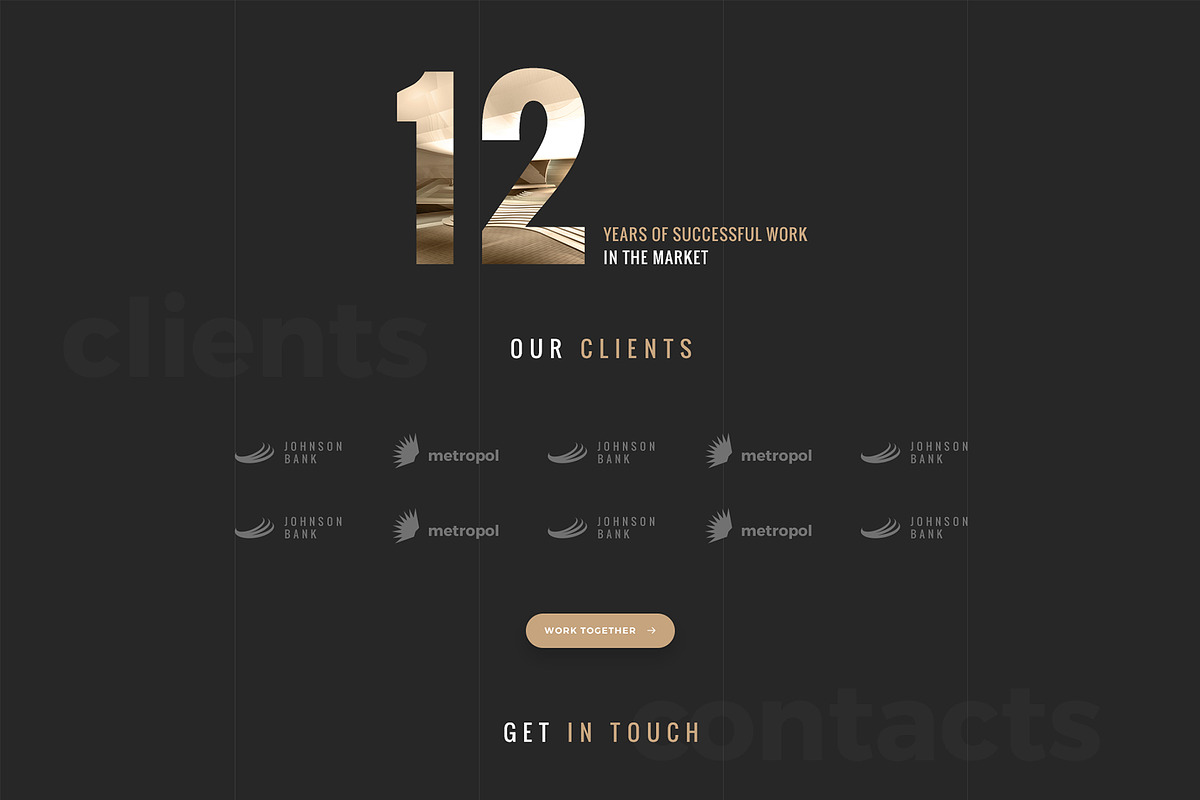 go.arch - Architecture PSD Template, a Landing Page Template by Spartak Vee (Photo 6 of 9)