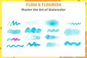 Premium Procreate Watercolor Brushes, a Brush Add-On by nikiartcorner (Thumbnail 2 of 10)