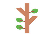 Tree Branch Flat Icon, a Duotone Icon by Pexelpy (Thumbnail 1 of 2)