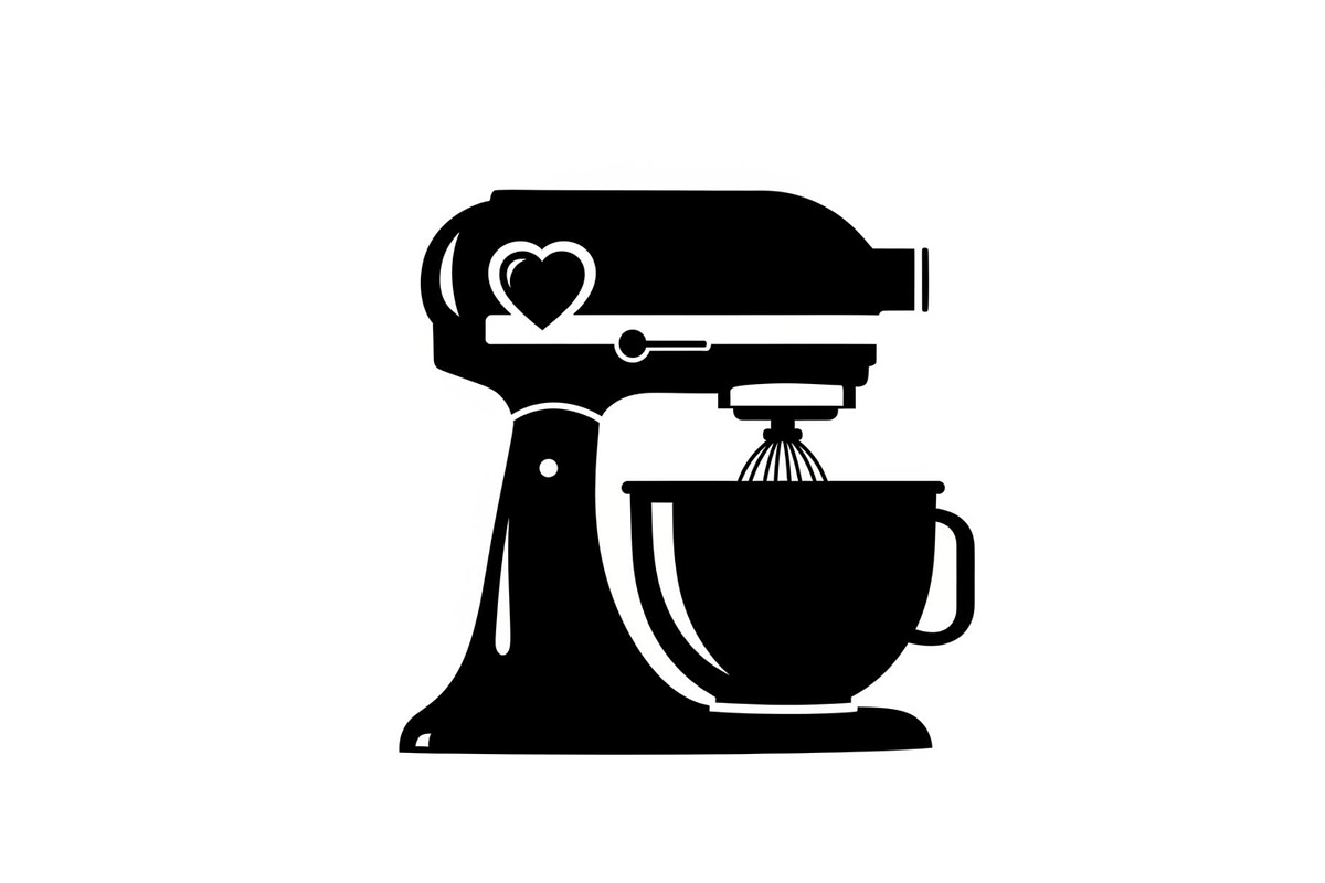 Kitchen Stand Mixer Silhouette Bundl, an Illustration by Gaye Art (Photo 23 of 31)