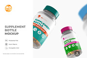 Supplement Bottle Mockup – 04 PSD, a Packaging Mockup by Adstart (Thumbnail 3 of 5)