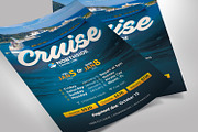 Cruise Flyer Photoshop Template, a Flyer Template by Godserv Designs (Thumbnail 1 of 7)