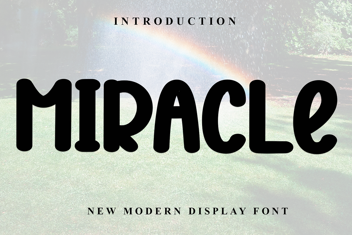 Miracle, a Serif Font by FreshTypeINK (Photo 1 of 8)