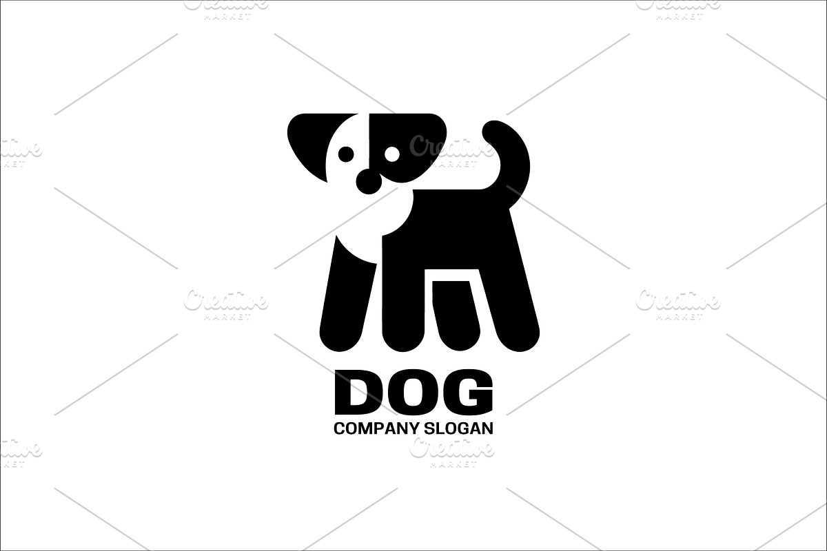 Cartoon Dog Logo, a Branding & Logo Template by Vectorium Studio