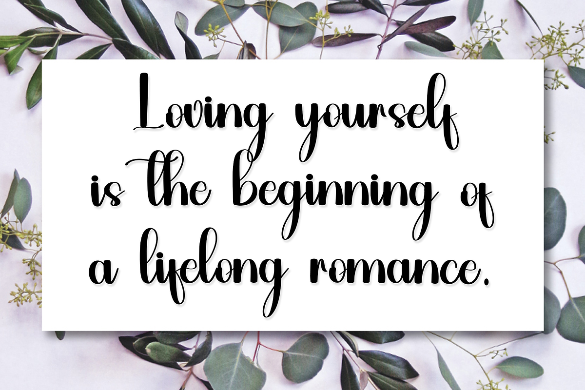 Wedding, a Handwritten Font by InermediaSTUDIO (Photo 5 of 7)