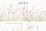Waterolor Floral Borders Bundle, a Decorative Illustration by Lana Elanor (Thumbnail 55 of 97)