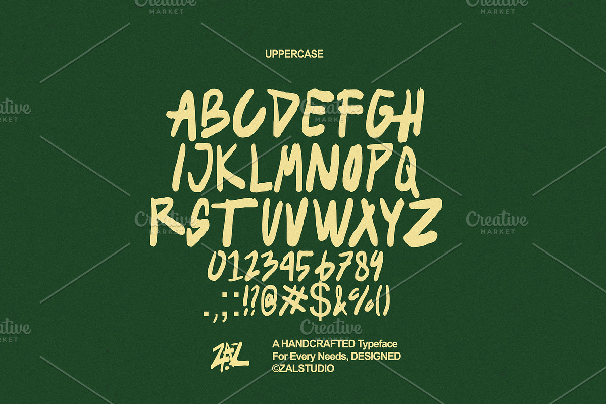 Camprock - Display Bold Typeface, a Sans Serif Font by ZAL STUDIO (Photo 3 of 3)