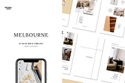 Melbourne Social Media Kit, a Social Media Template by The Blog Stop (Thumbnail 1 of 10)
