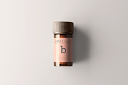 Amber Glass Bottle Mockup, a Cups & Container Mockup by pmvch (Thumbnail 12 of 20)