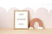Boho Kids Frame Mockup 3x4 Digital, a Print Template by BirdieFrames (Thumbnail 2 of 3)