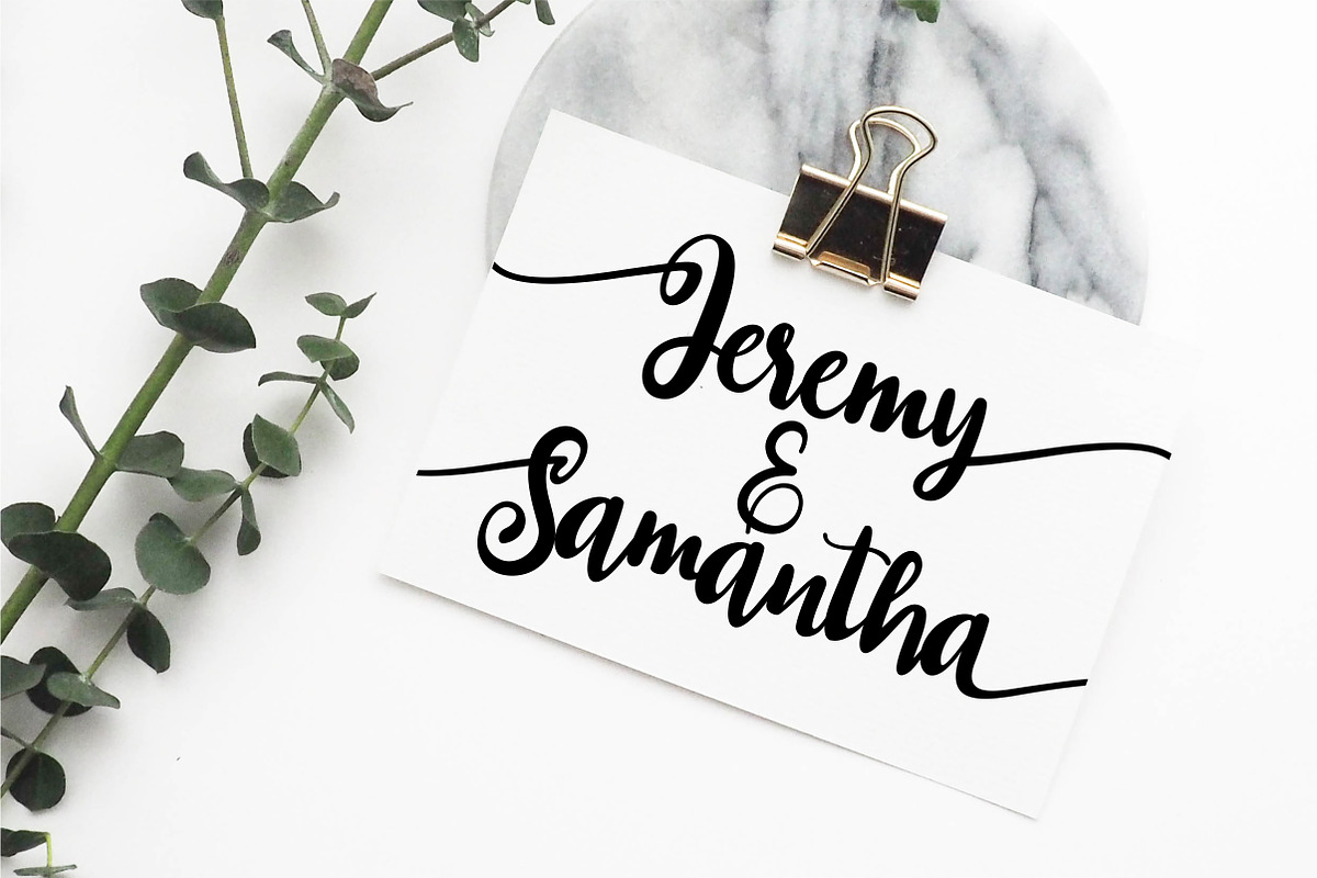 Westline - Lovely Font preview 3