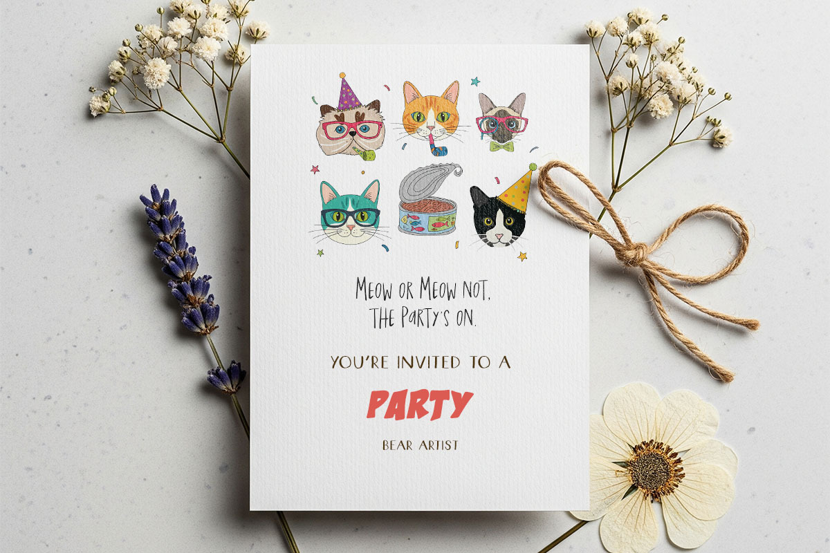 Cat and Animals Funny Birthday PNG, a Graphic by GlitterCraft (Photo 70 of 101)