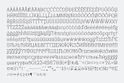 Agumony, a Sans Serif Font by din-studio.com (Thumbnail 8 of 13)