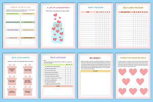 Self-Love Journal Canva Interior