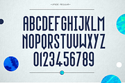 Upside - Complete Family (4 fonts), a Sans Serif Font by Little Fonts (Thumbnail 3 of 6)