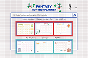 Fantasy Calendar For any Years, a Stationery Template by The Tran Studio (Thumbnail 1 of 5)