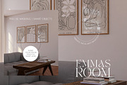 EMMAS ROOM Interior & Frame Mockup, a Household Mockup by Stykke Studio (Thumbnail 7 of 19)