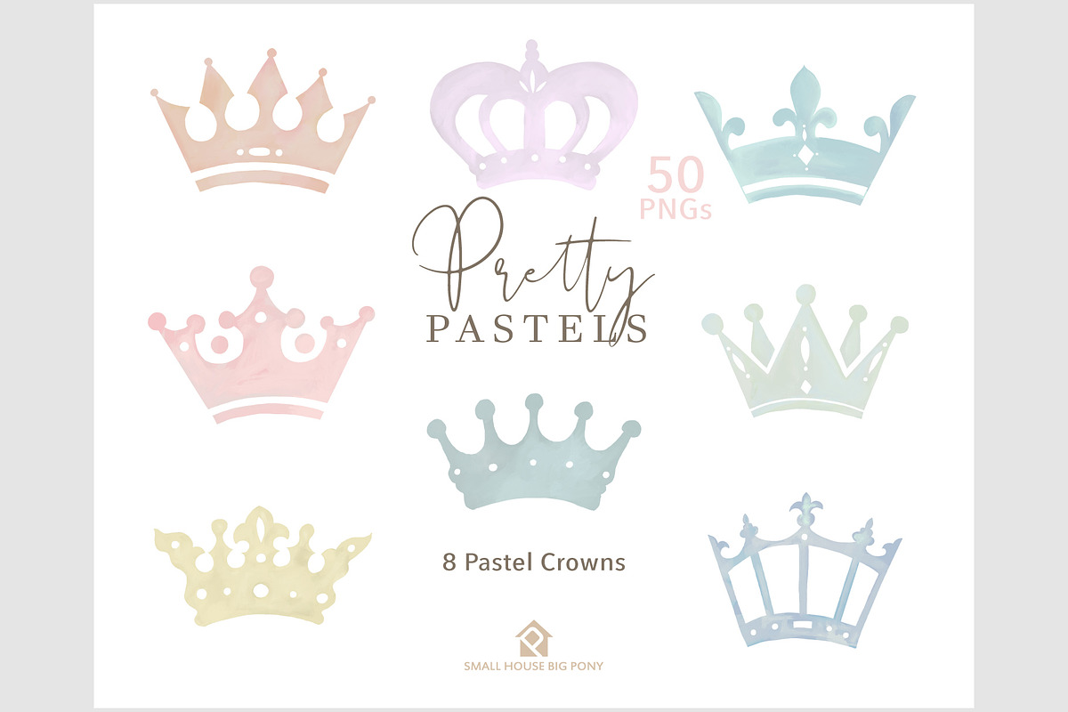 All New!! Mega Pastel Bundle Series, a Graphic by SmallHouseBigPony (Photo 6 of 18)