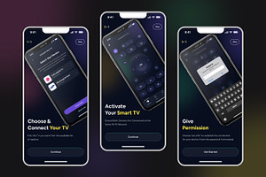 Universal TV Remote Dark Theme Kit