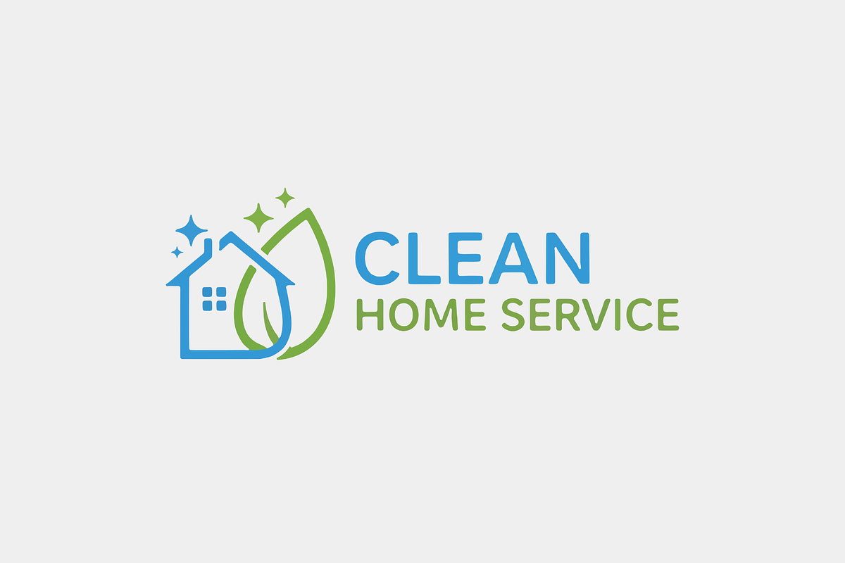 Clean House Service Logo Design Icon, a Branding & Logo Template by Megafox Studio (Photo 2 of 2)