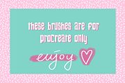 Retro 90s Brushes for Procreate, a Brush Add-On by AnniaArt (Thumbnail 9 of 9)