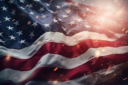 American flag background. Flag of th, a Photo by Iftikhar Alam
