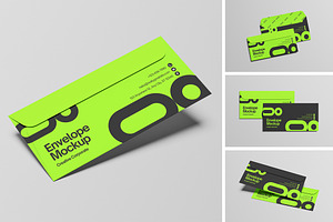 High Quality Envelope Mockup