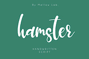Hamster font, a Script Font by Creamy Script (Thumbnail 1 of 4)
