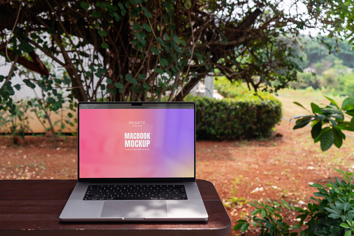 MacBook Mockups Vacation Mood, a Mac Mockup by Dikarte.Store (Photo 8 of 11)