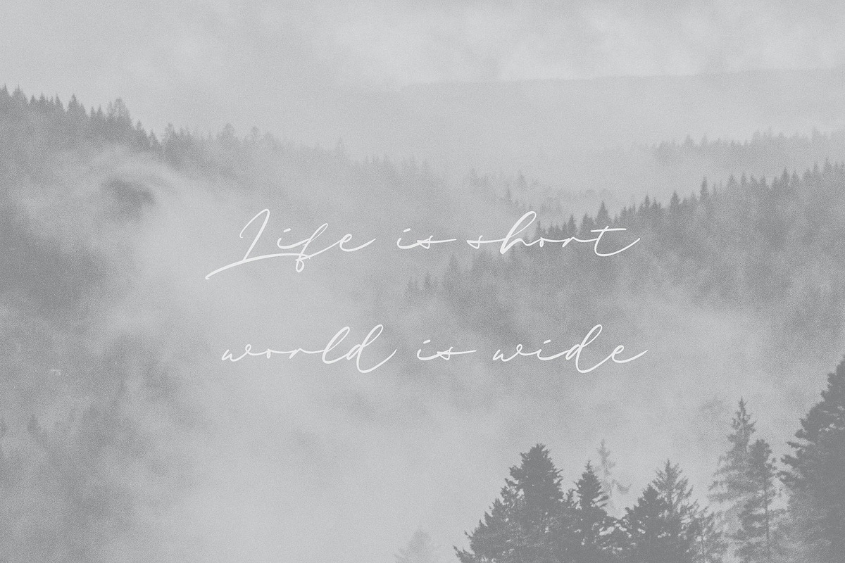 Sieralova - A Beauty Handwritten, a Script Font by Walkeren (Photo 13 of 16)