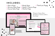 Pink Sales Funnel Templates Set, a WordPress Template by ltsdesigns (Thumbnail 2 of 7)
