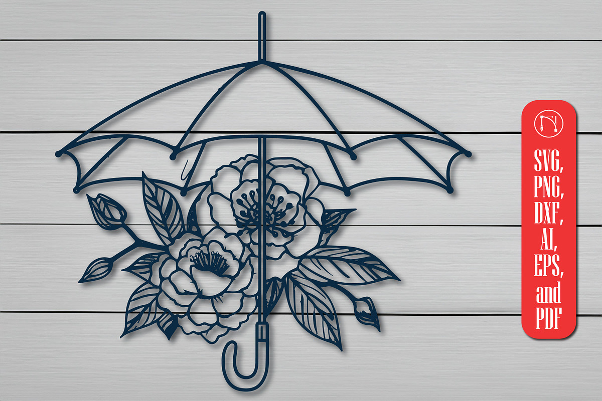 The Cricut Element with Flowers SVG, a Graphic by NGISED (Photo 12 of 18)