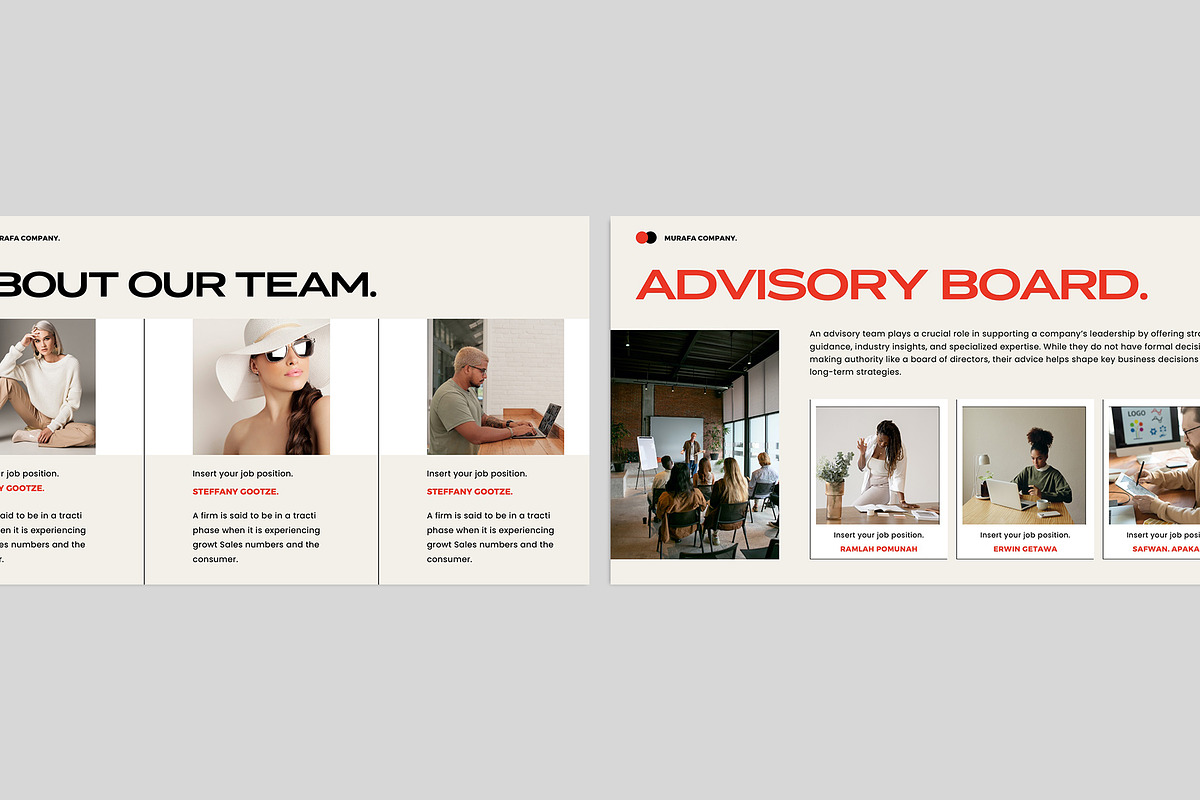 Pitch Deck Presentation, a Presentation Template by Occy Design (Photo 7 of 9)