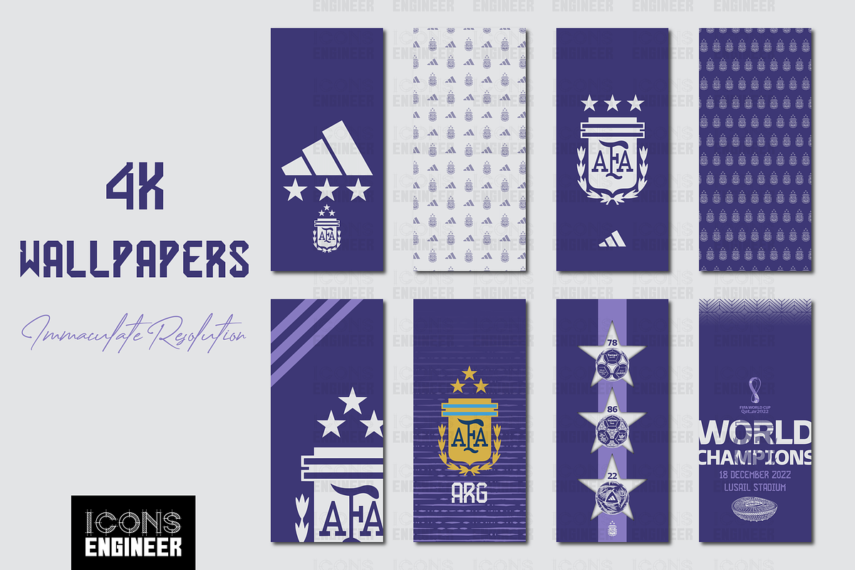 Argentina Theme Pack | Away Kit, an Icon by IconsEngineer (Photo 7 of 11)