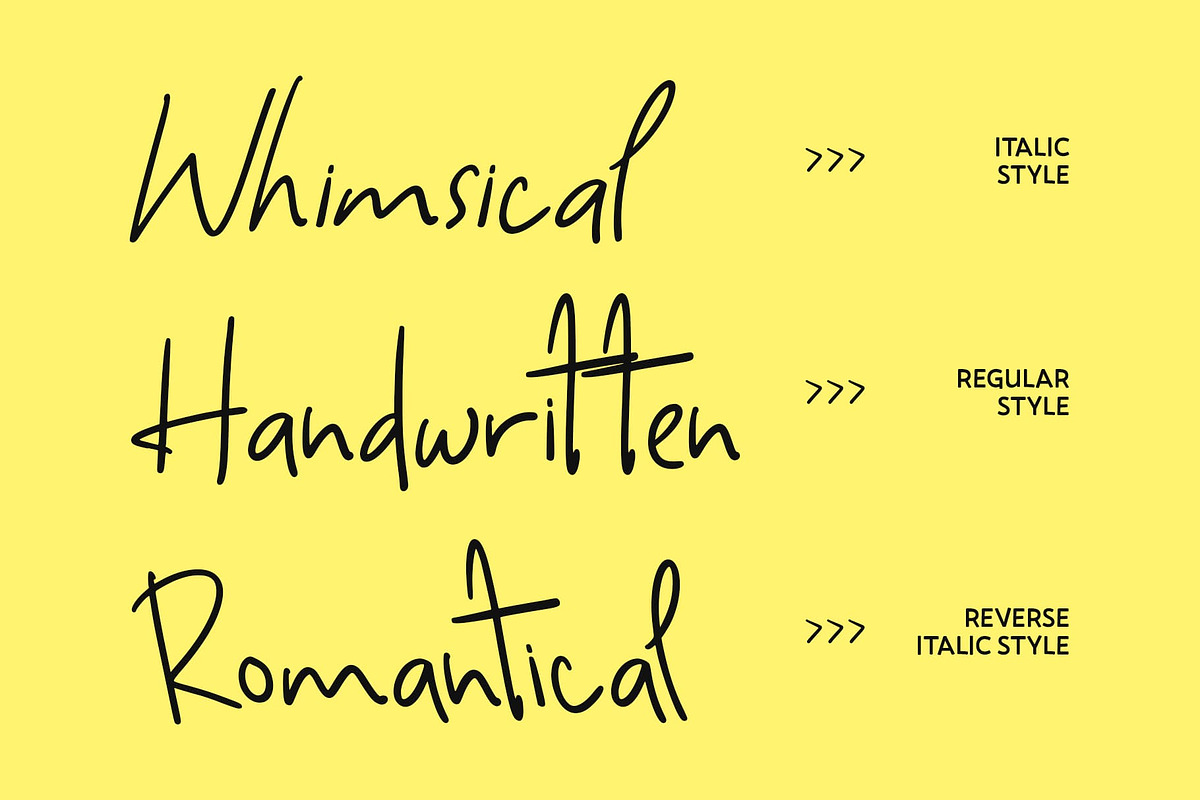 CS Realise – Handwritten Font, a Handwritten Font by Craft Supply Co. (Photo 2 of 8)