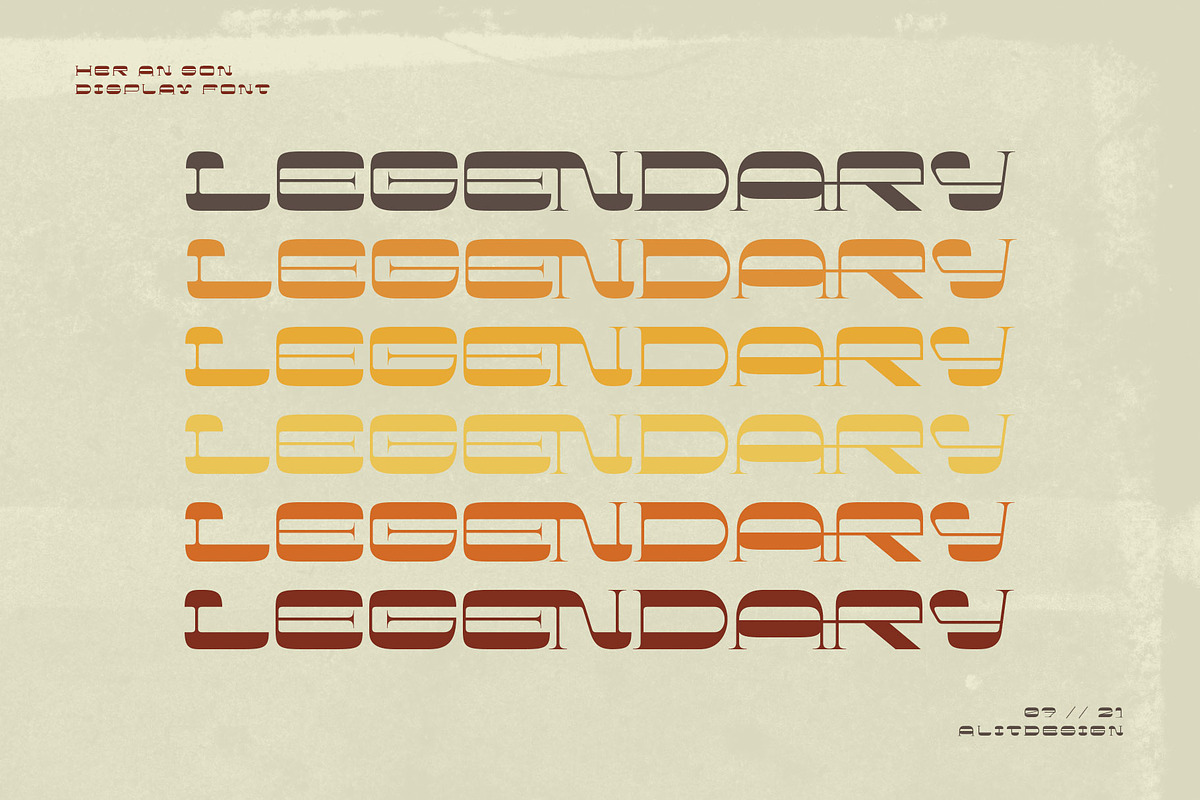 Her and Son, a Font by alit design (Photo 9 of 15)
