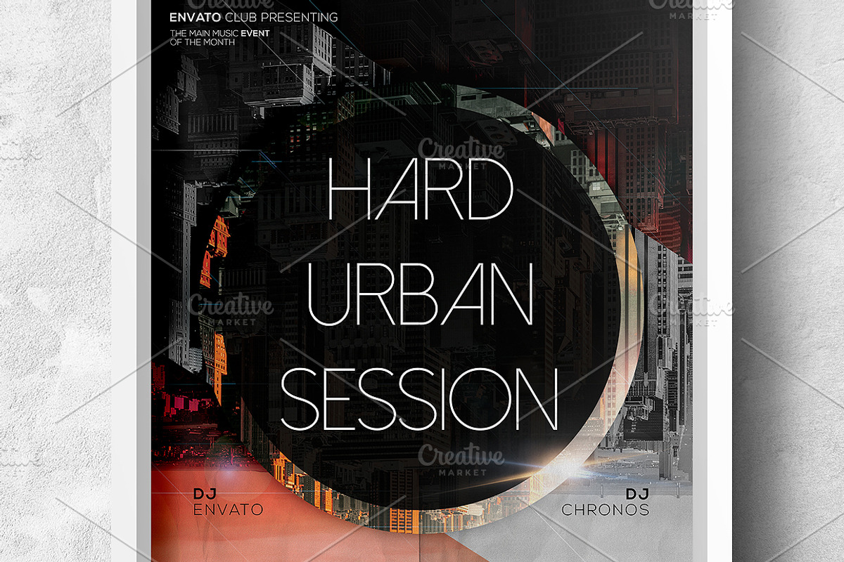 Hard Urban Session, a Flyer Template by CREATIVE DUDE (Photo 3 of 3)